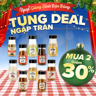  Bột Gia Vị Vipep gia vị nấu ăn hành bột tỏi bột ớt ngũ vị hương tiêu quế sả bột ngò nghệ 