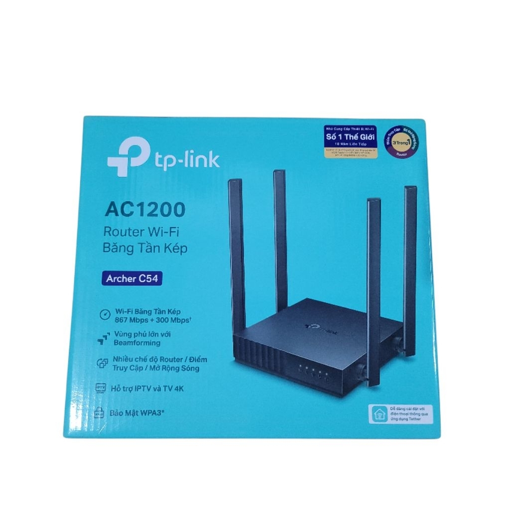 Router Wifi TP-Link Archer C54 băng tần kép AC1200