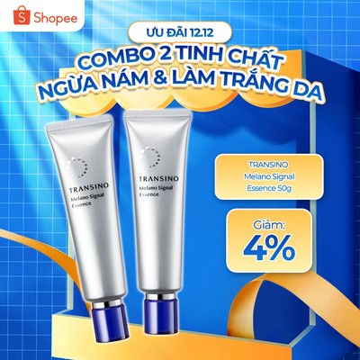 Combo 2 Tinh Chất Ngừa Nám Và Làm Trắng Da TRANSINO 50g