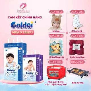  Quà tặng bỉm GOLDGI CAO CẤP - Quà tặng tương ứng với số lượng bỉm mom đặt các mom tham khảo trên bảng quà nhé 