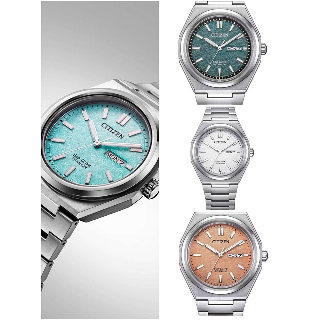 [Chính Hãng 100%] Đồng Hồ Nam Citizen Zenshin AW0130-85A, AW0130-85L, AW0130-85M, AW0130-85Z Eco-Dri