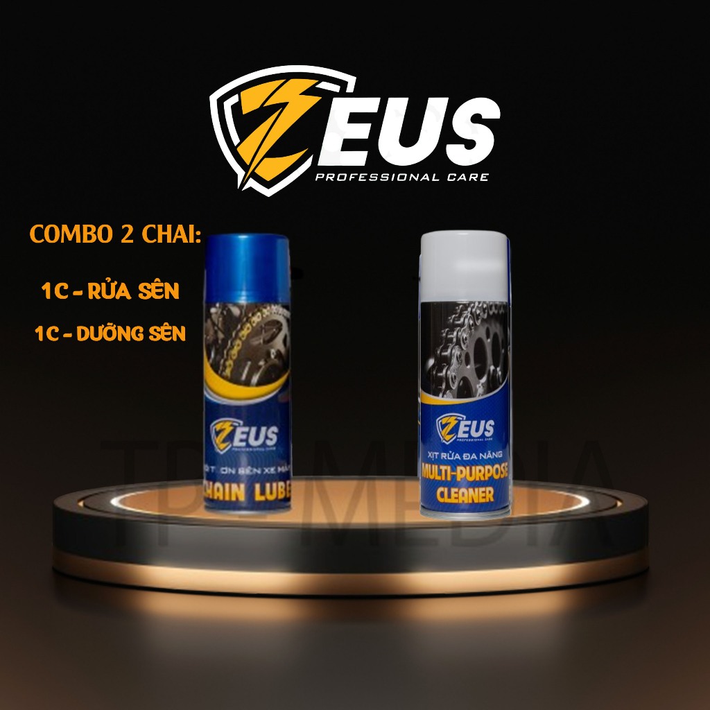 COMBO rửa và dưỡng sên ZEUS bền lâu