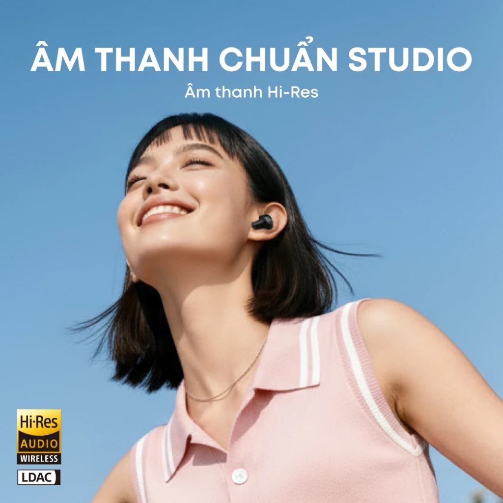 Tai nghe Bluetooth Anker Soundcore R60i NC Chống Ồn Chủ Động ANC, Hi-Res Audio, LDAC, Pin 50H (Bảo Hành 18 Tháng) | BigBuy360 - bigbuy360.vn