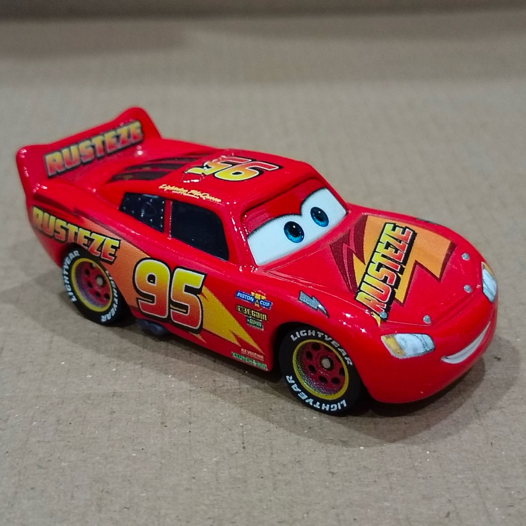 Xe Mattel Disney Pixar Cars Rusteze Lightning McQueen