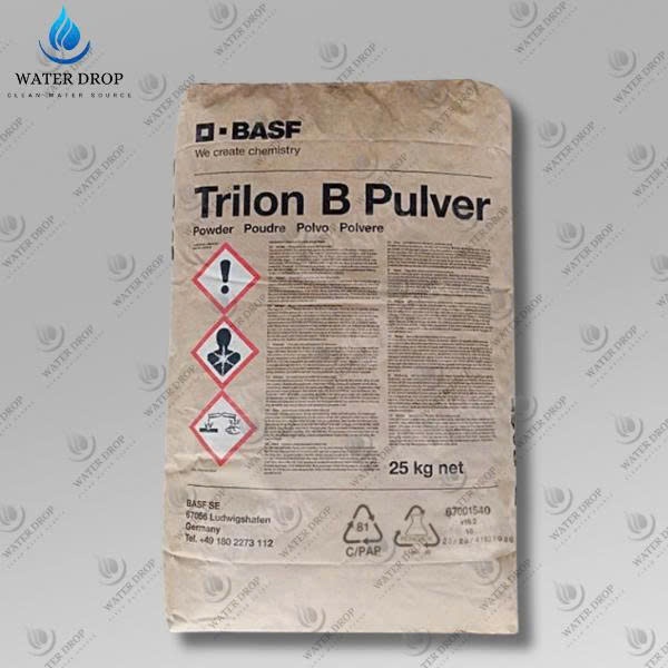 EDTA 4Na – Trilon B Pulver – EDTA Đức 25kg/bao.Giúp khử phèn, kim loại nặng hiệu quả