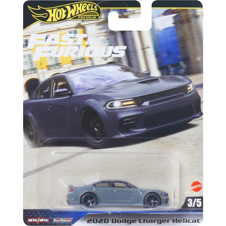 Xe mô hình Hot Wheels Fast & Furious '20 Dodge Charger SRT Hellcat Widebody