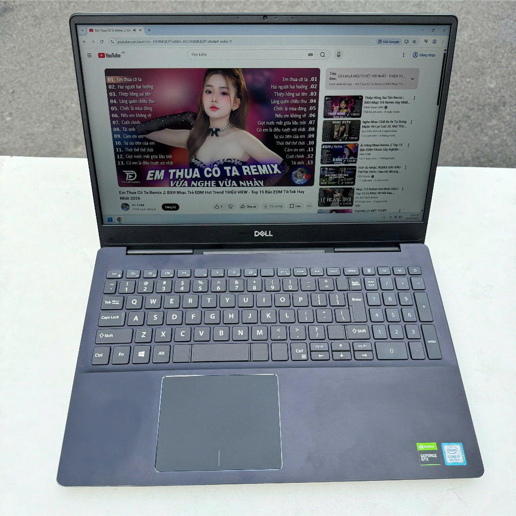 Laptop Dell Vostro 7590 i7 9750H | RAM 12GB | SSD 256GB | GTX 1650 | Màn 15.6” FHD – Laptop Đồ Họa G