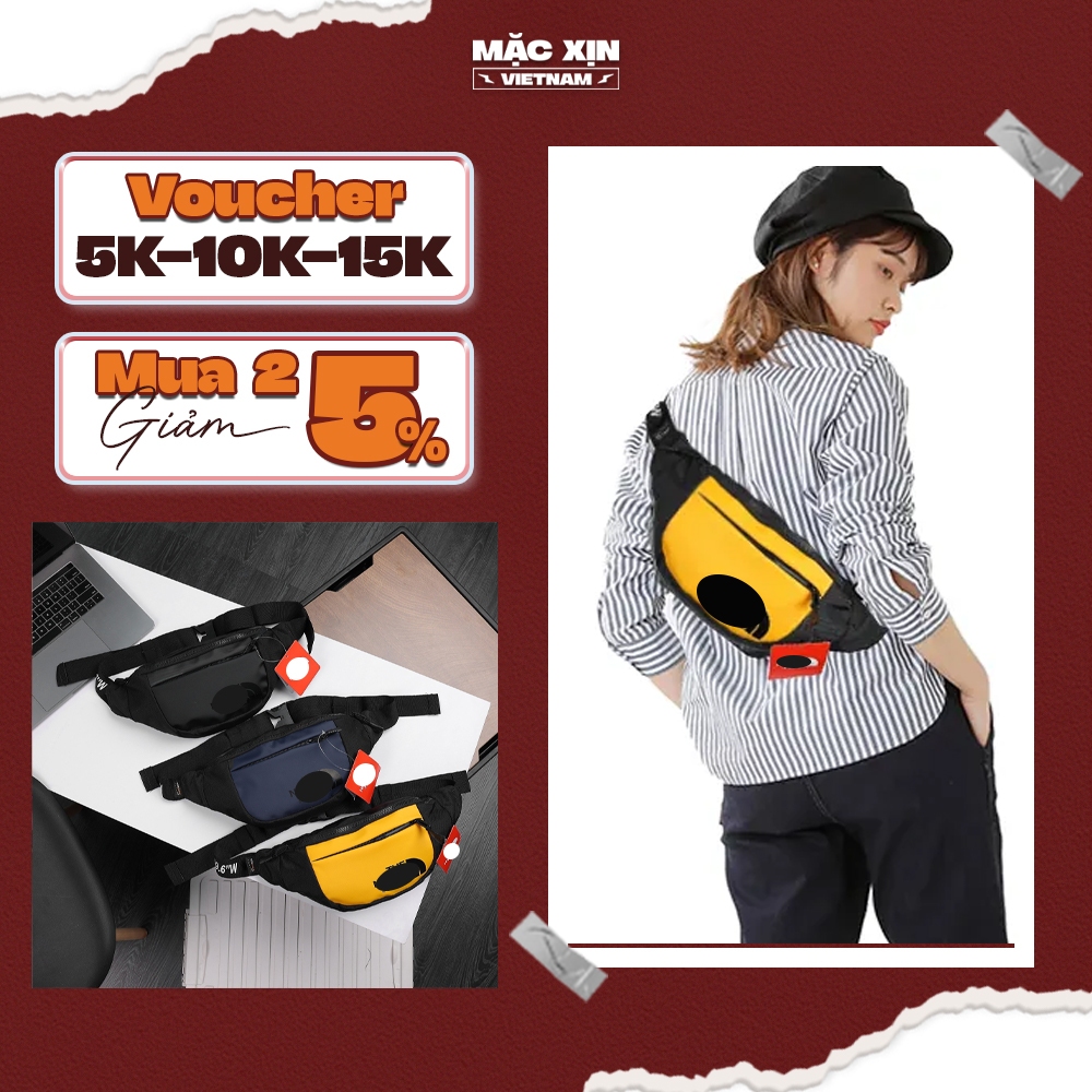Túi Bao Bụng, Bao Tử T – T Waist Bag Chống Thấm Nước | Nhỏ Gọn – Thời Trang – Tiện Dụng – Unisex