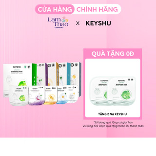   TẶNG 2 NẠ RAU MÁ   DẠNG HỘP  Keyshu Mặt Nạ Keyshu Essence Mask 