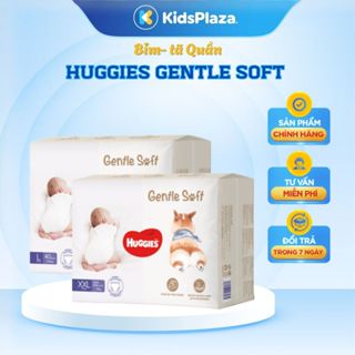[MUA 3 GIÁ CHỈ 580K] Tã quần Huggies Gentle Soft - Corgi nâng niu làn da bé Size M/L/XL/XXL đủ size - KidsPlaza
