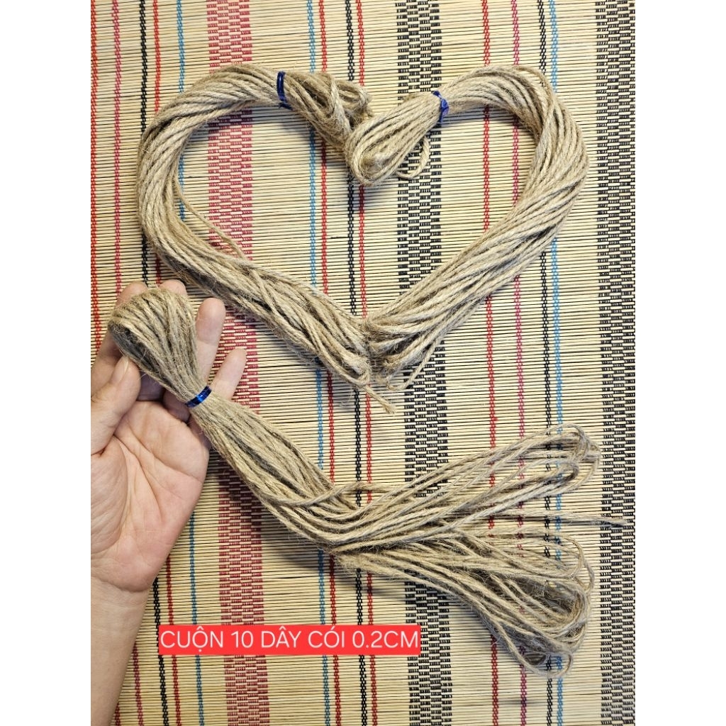 🧸CUỘN 10M DÂY CÓI (LOẠI 0.2cm)🧸