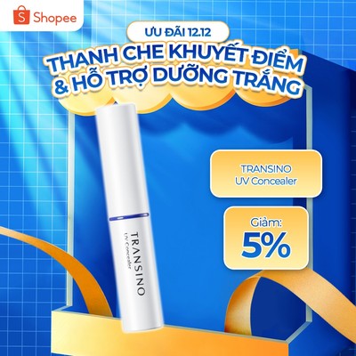 Thanh Che Khuyết Điểm & Hỗ Trợ Dưỡng Trắng TRANSINO  2.5g