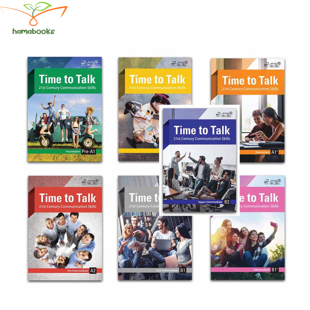 Sách - Time To Talk - 21st century communication skills - Bản in lazer đẹp, màu sắc nét