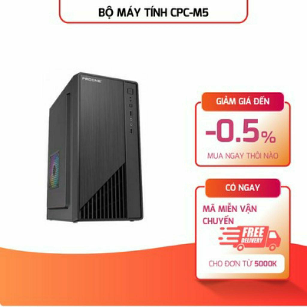bộ máy tính bàn dành cho dân văn phòng G5400/ 8G/ SSD 240G / H310/ 450W. hàng like new bảo hành 12 t