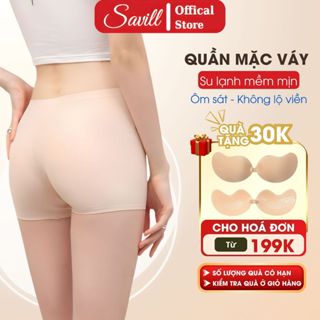  Quần su mặc váy thoáng mát Quần đùi mặc trong váy ôm body không lộ viền SAVILL V8205 
