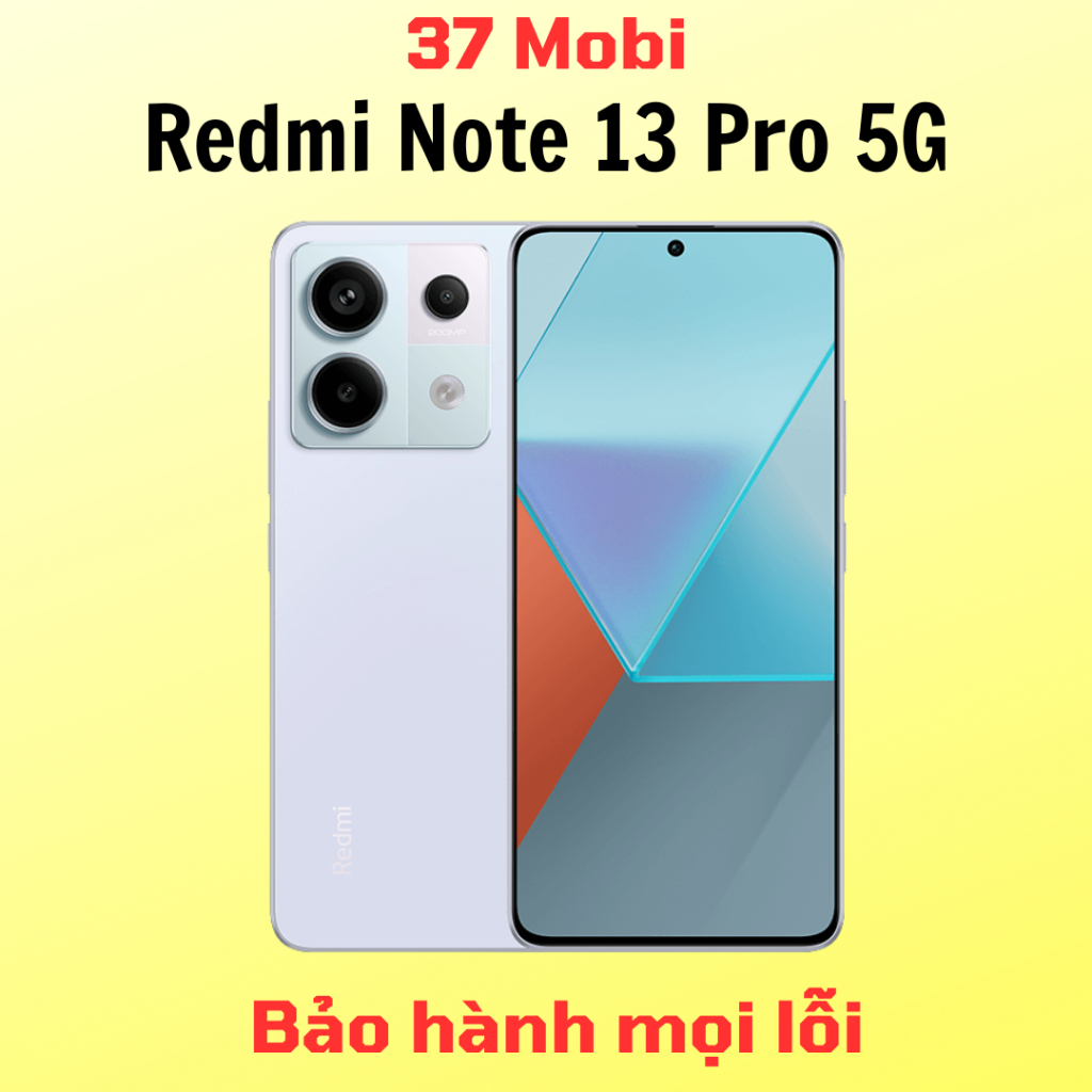 Điện thoại Xiaomi Redmi Note 13 Pro 5G - Snapdragon 7s Gen 2