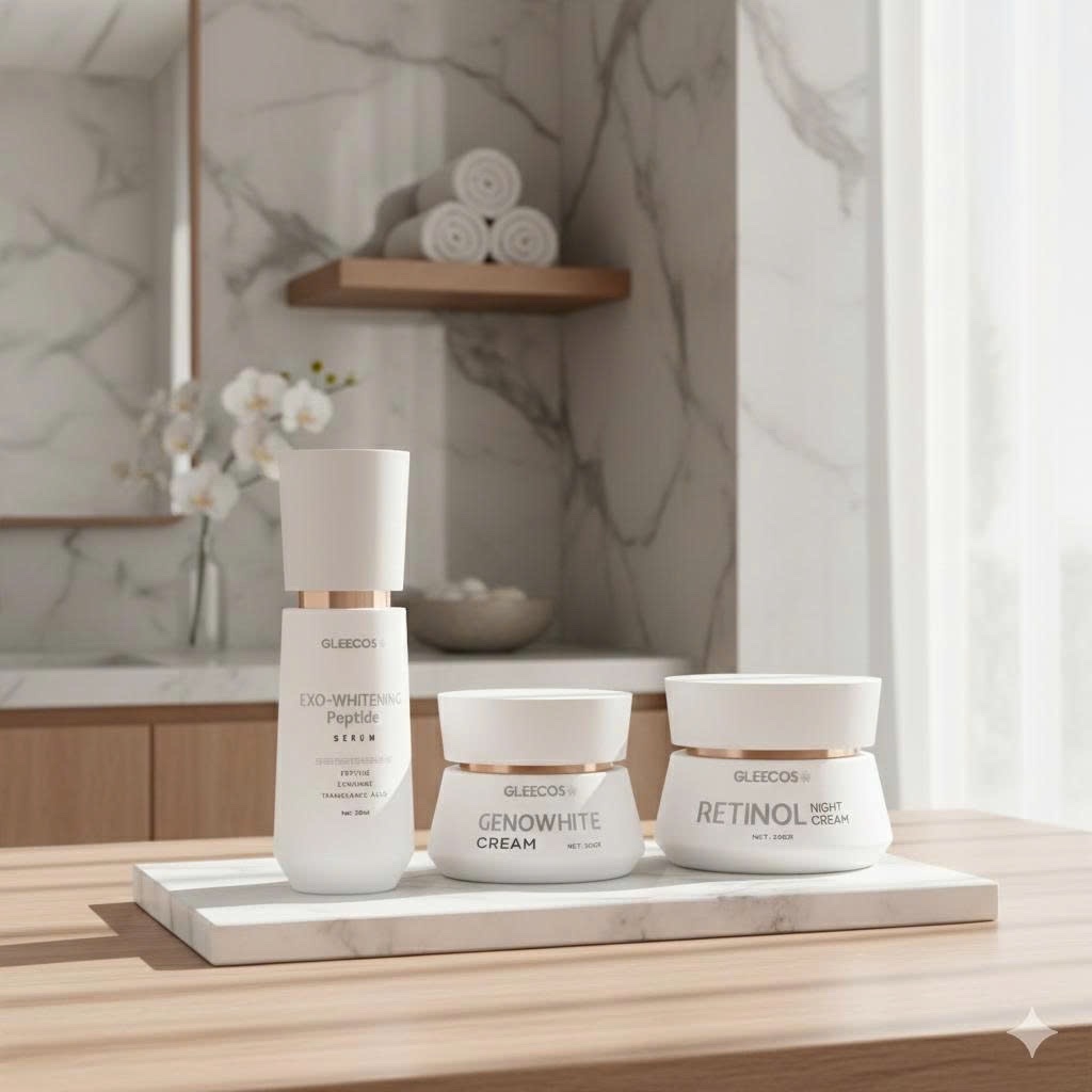 Kem Nám Cysteamine Resorcinol Alpha Arbutin GenoWhite Cream Gleecos 30gr