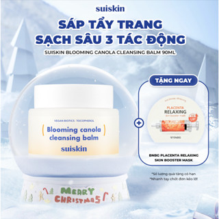    TẶNG 1 MASK BNBG   SÁP TẨY TRANG SẠCH SÂU 3 TÁC ĐỘNG SUISKIN BLOOM CANOLA CLEANSING BALM 90ml 