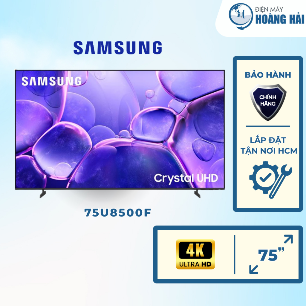 75U8500F | Smart Tivi Samsung 4K 75 inch 75U8500F Crystal UHD - Hàng chính hãng