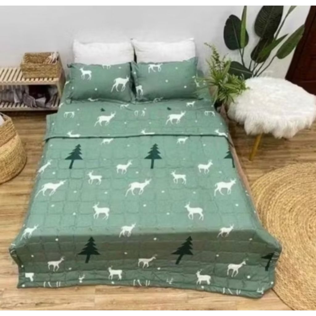 (giá siêu rẻ)set chăn  Cotton Poly  món ( nink khách đặt lẻ tách sét )