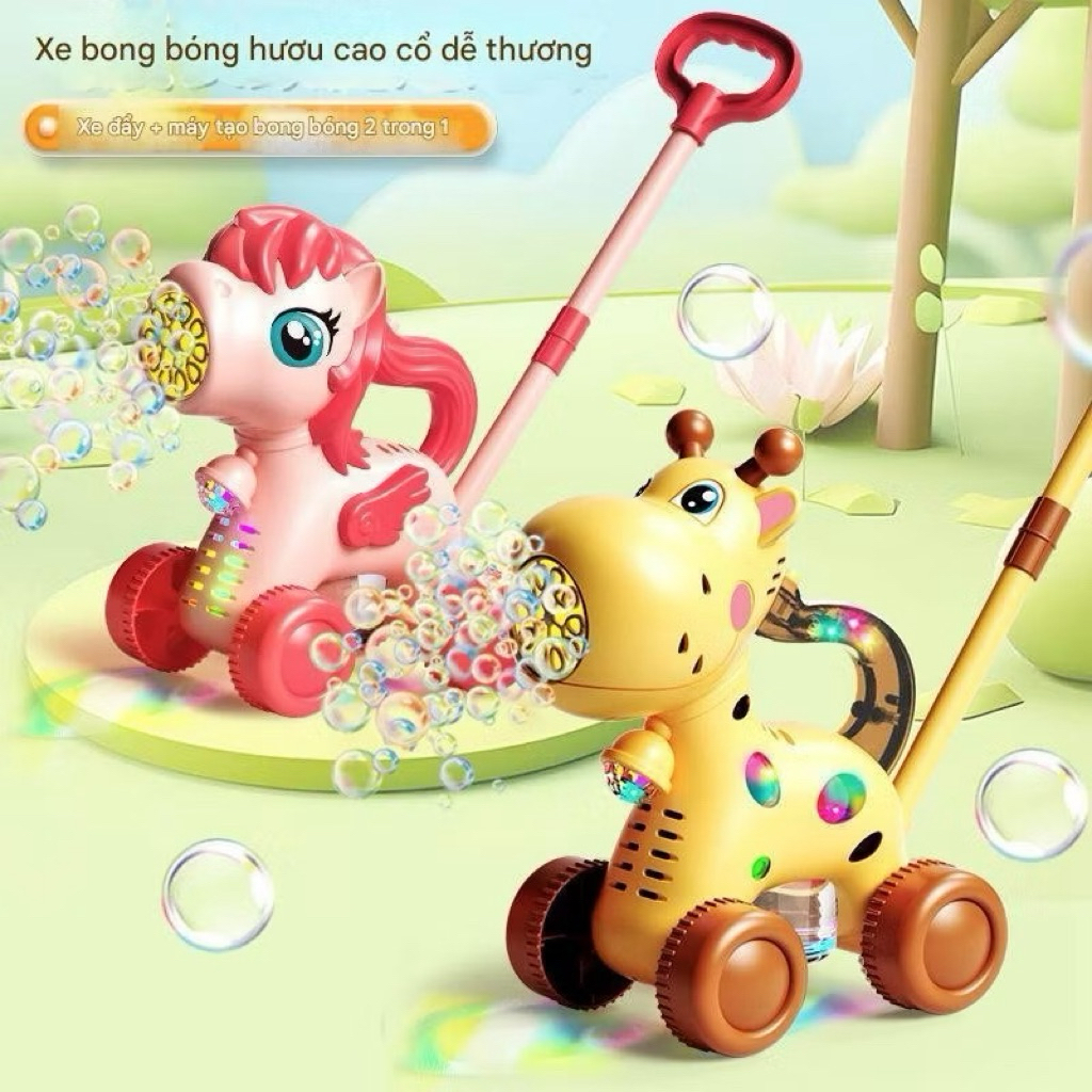 Xe đẩy bong bóng hươu - Ken Shop - Thế giới đồ chơi
