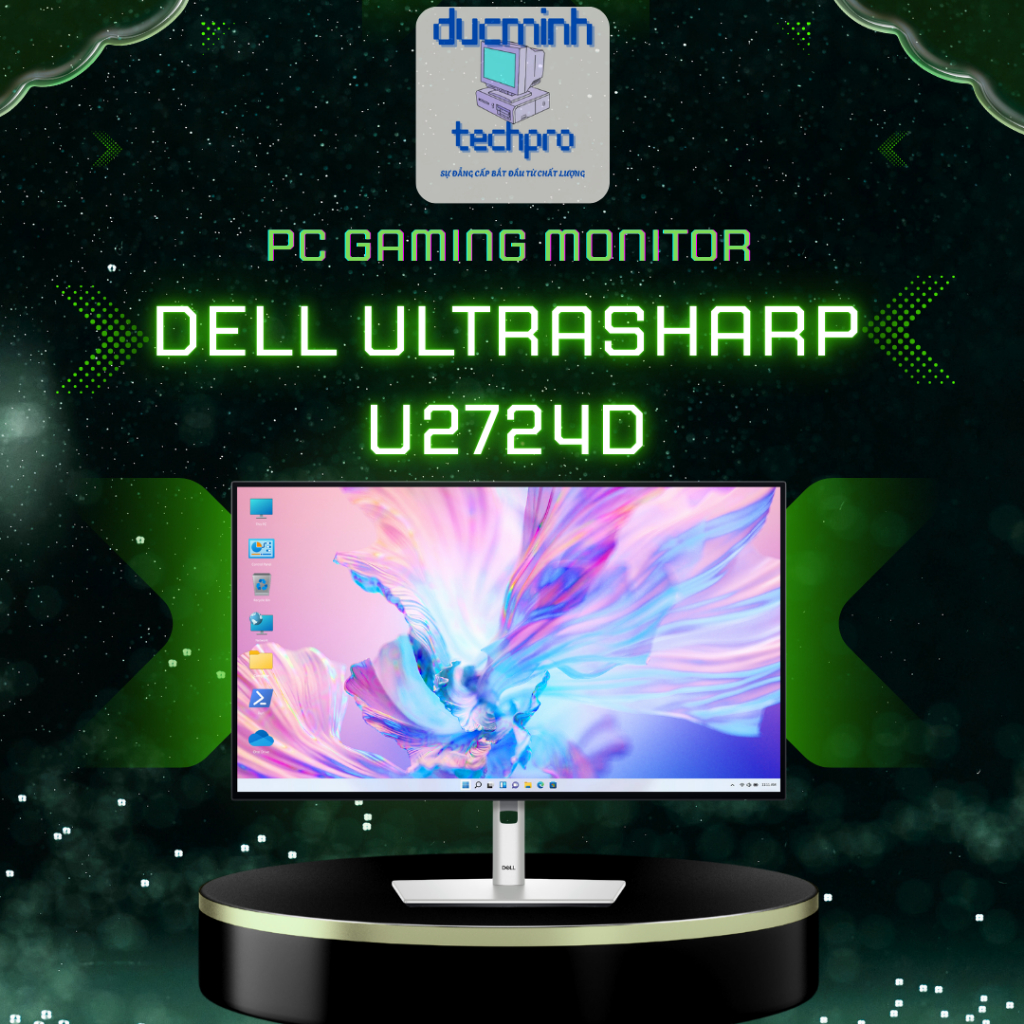 Màn Hình Dell UltraSharp U2724D || 27.0 inch || 2K || IPS || 120Hz || 5ms