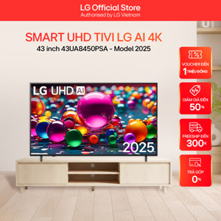  Smart UHD Tivi LG AI 4K 43 inch 43UA8450PSA - Model 2025 