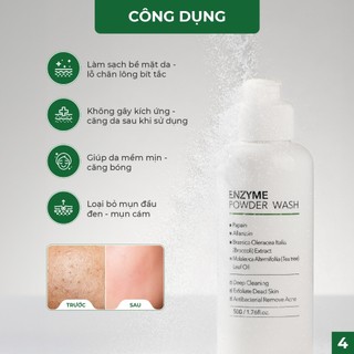 Bột rửa mặt Dr Pluscell - Enzyme Powder Wash 50g