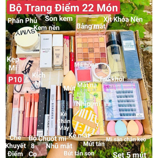  Bộ Trang Điểm Makuep Cơ Bản Đầy Đủ Các Món Bộ Sản Phẩm Makep Của Nữ Dành Cho Người Mới Tập Trang Điểm Mỹ Phẩm Cosmetic 