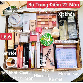  Bộ Trang Điểm Cơ bản  Combo Makuep  Set Sản Phẩm Trang Điểm Bao Gồm Đầy Đủ Các Món Trang Điểm Cho Người Mới Học 