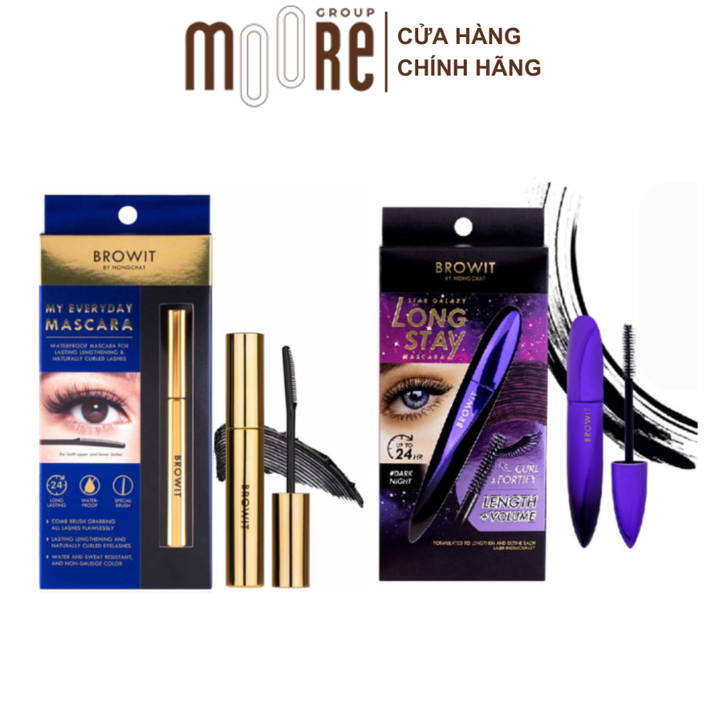 Mascara làm dày và dài mi Browit By Nongchat My Everyday Thái Lan