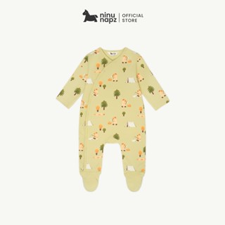  NinuNapz - Body liền tất dài tay cao cấp cho bé từ 3M-12M - Vải sợi tre pha cotton siêu mềm mịn êm ái 