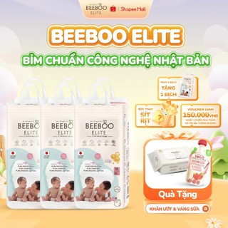    BeeBoo Tặng Mix 3 sữa   FullCombo 3Bịch Bỉm Quần Beeboo Elite Tinh Chất Sáp Ong Trắng,Kháng Khuẩn,Chống Hăm Dưỡng ẩm 