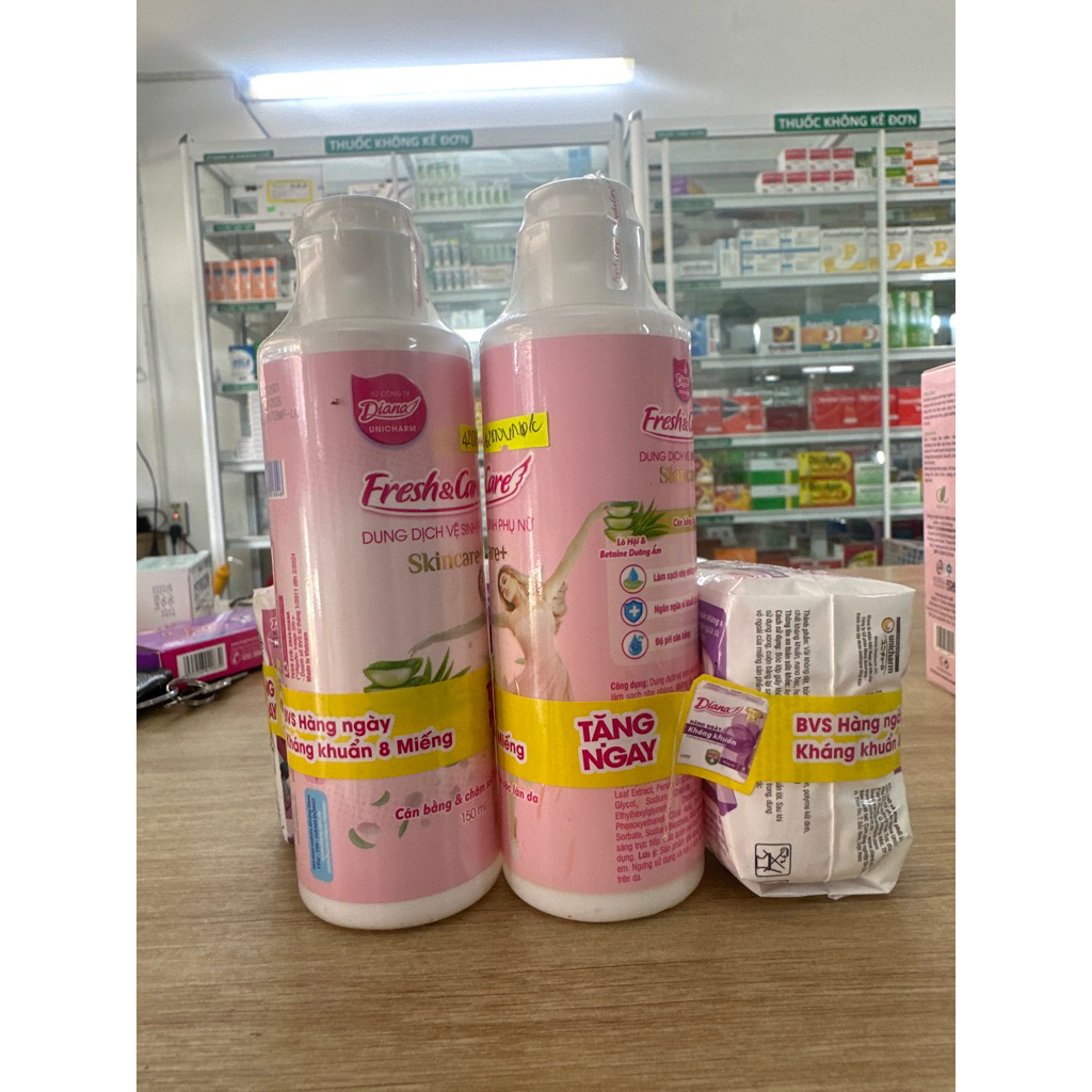 Ddvs Phụ Nữ Fresh&Care Skincare Diana Unicharm Chai 150ml