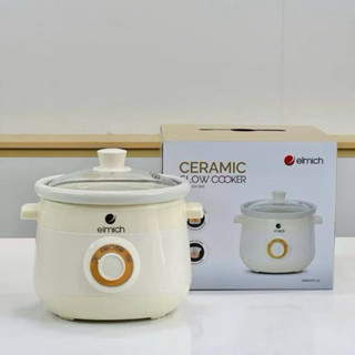 NỒI NẤU CHẬM ELMICH SCE-8525 2L– 175W LÒNG SỨ CAO CẤP – 3 CHẾ ĐỘ NẤU – TIẾT KIỆM ĐIỆN –AN TOÀN CHUẨN CHÂU ÂU-BH 24 tháng
