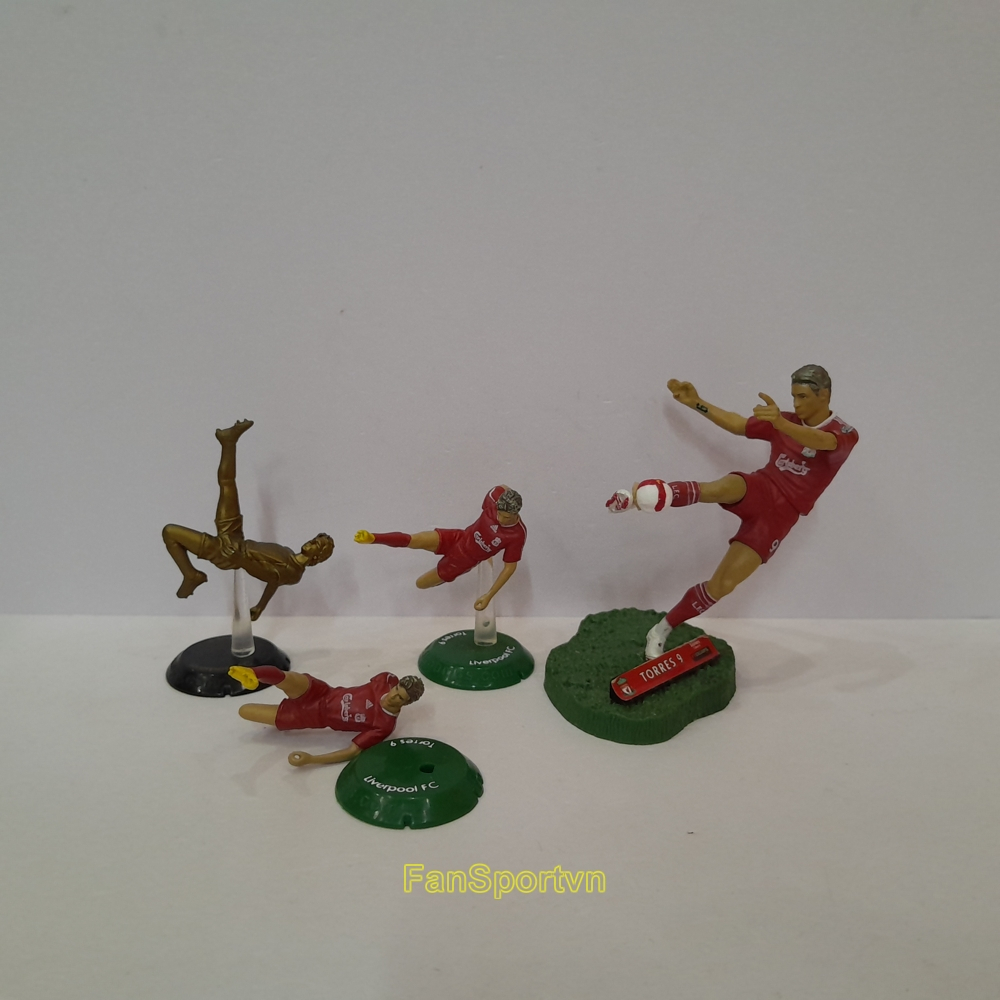 Mô hình tượng cầu thủ bóng đá Torres 9 Liverpool 2008 2009 2010 FT Champs corinthian prostars kodoto