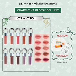  ENTROPY Son Charm Tint Glossy Gel Công Nghệ Gel Dưỡng Ẩm Nhiều Lớp Căng Mọng Bóng Như Makeup Filter 3.0g  1  