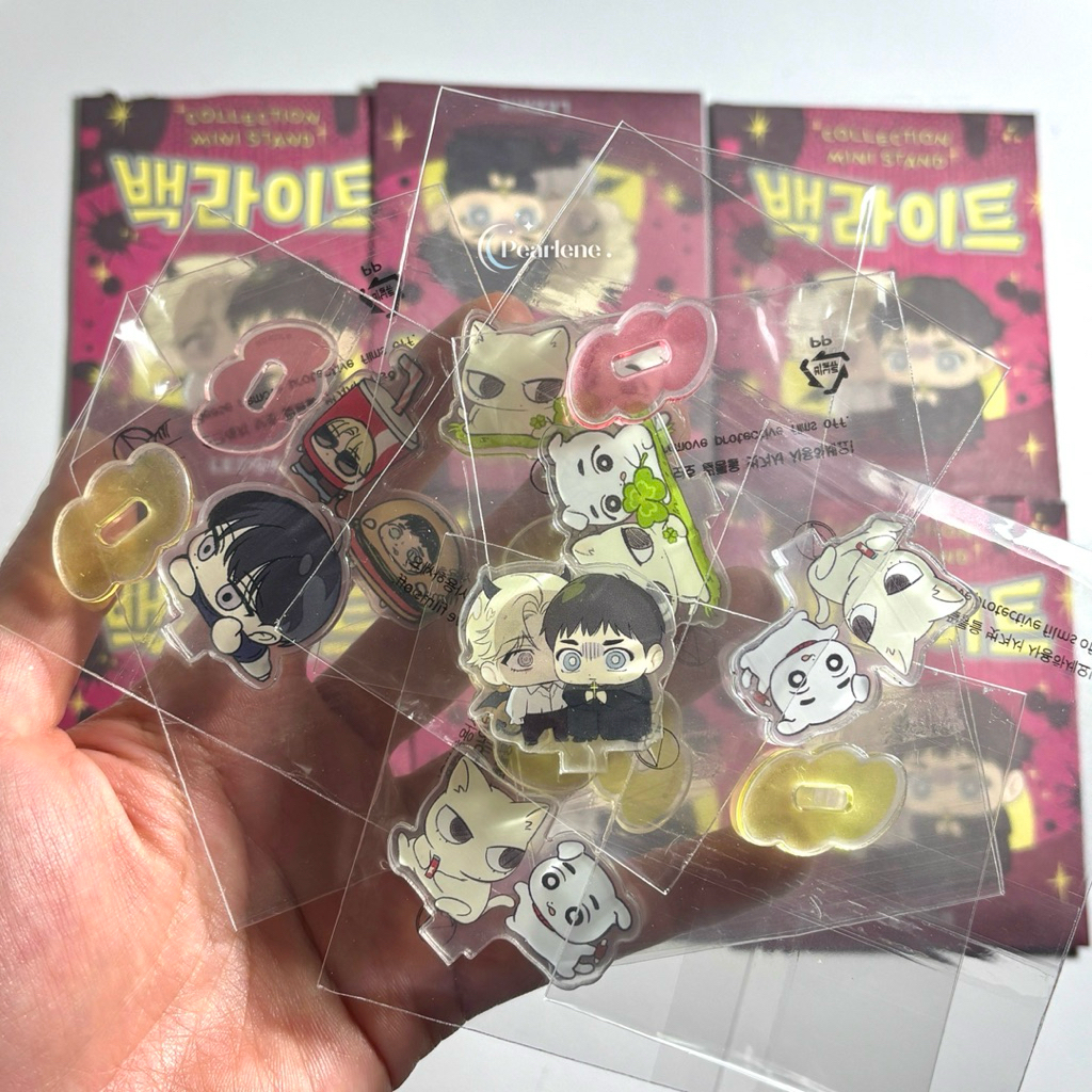 (SẴN - HÀNG OFF) Standee mini Backlight manhwa bl chính hãng (đọc thêm phần mô tả)