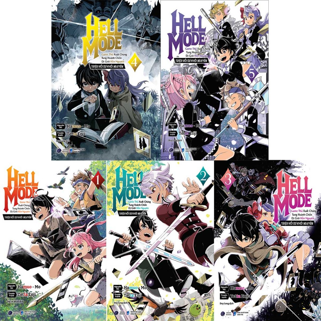 Sách Manga - Hell Mode: Triệu Hồi Sư Khởi Nguyên Tập 1, 2, 3, 4, 5 ( Tùy Chọn )