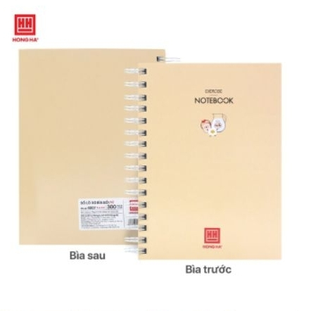 Sổ lò xo bìa bồi A5 Exercise Notebook 300 trang - 4007 