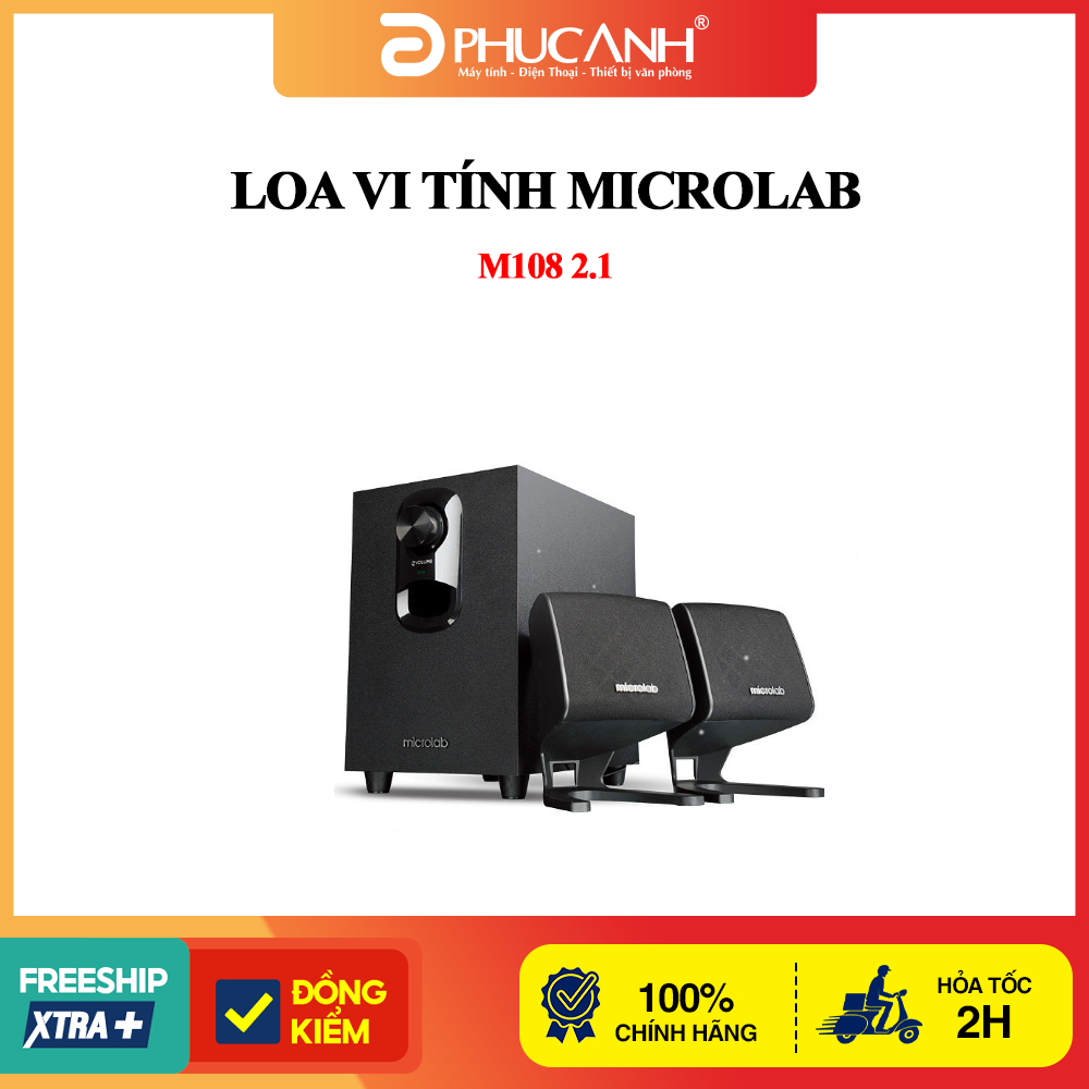 Loa vi tính Microlab M108 2.1