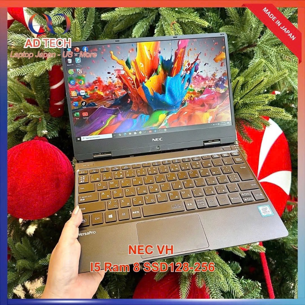 Laptop Mini NEC VersaPRO VH I5/8GB/128GB SSD/12.5inch FHD siêu nhỏ gọn,nhẹ 0.8kg có HDMI trình chiếu
