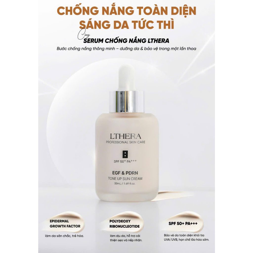 Serum Chống Nắng Lthera Dưỡng Da, Bảo Vệ Toàn Diện, Kiềm Dầu & Giữ Ẩm – MP1164