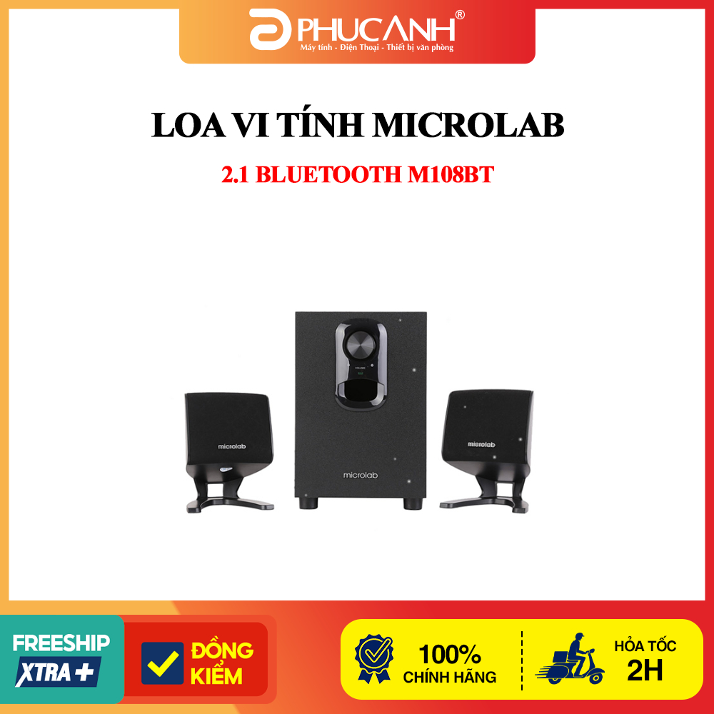 Loa vi tính bluetooth Microlab M108BT 2.1