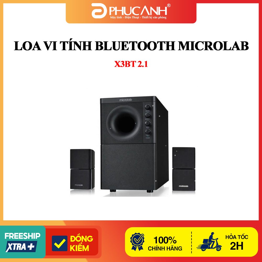 Loa vi tính bluetooth Microlab X3BT 2.1