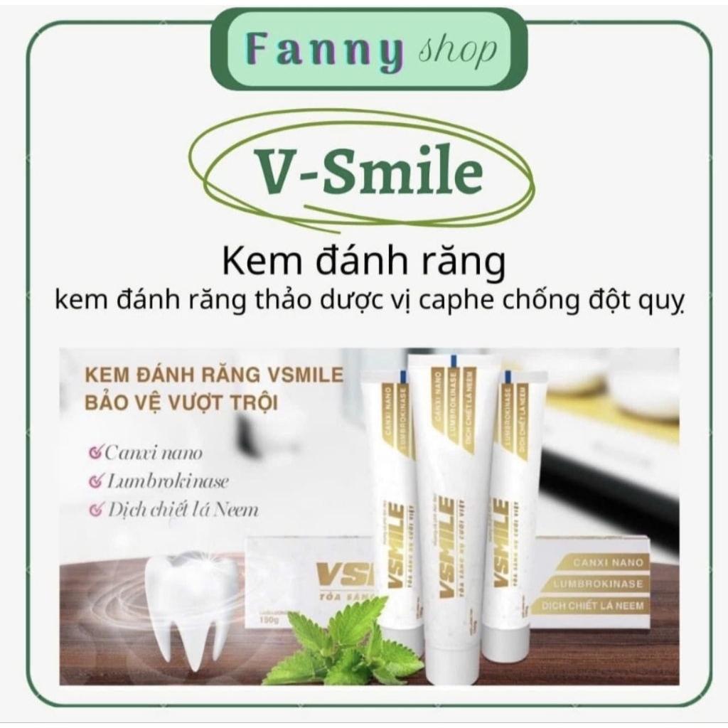kem đánh răng Vsmile