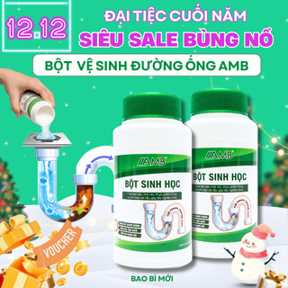 Bột sinh học đa năng AMB, Viện Hàn lâm khoa học Việt Nam làm sạch, vệ sinh đường ống khử mùi, chống nghẽn hiệu quả
