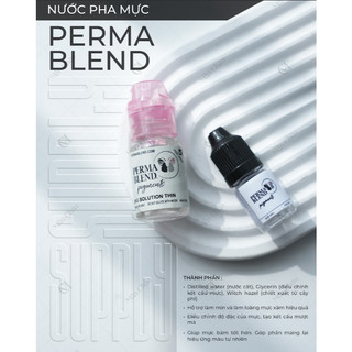 Mực Hữu Cơ Perma Blend Mực Phun Thẩm Mỹ