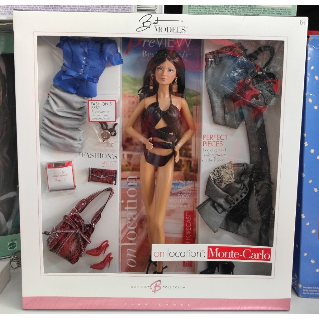 Búp bê Best Models Monte Carlo On Location Barbie Doll 2006