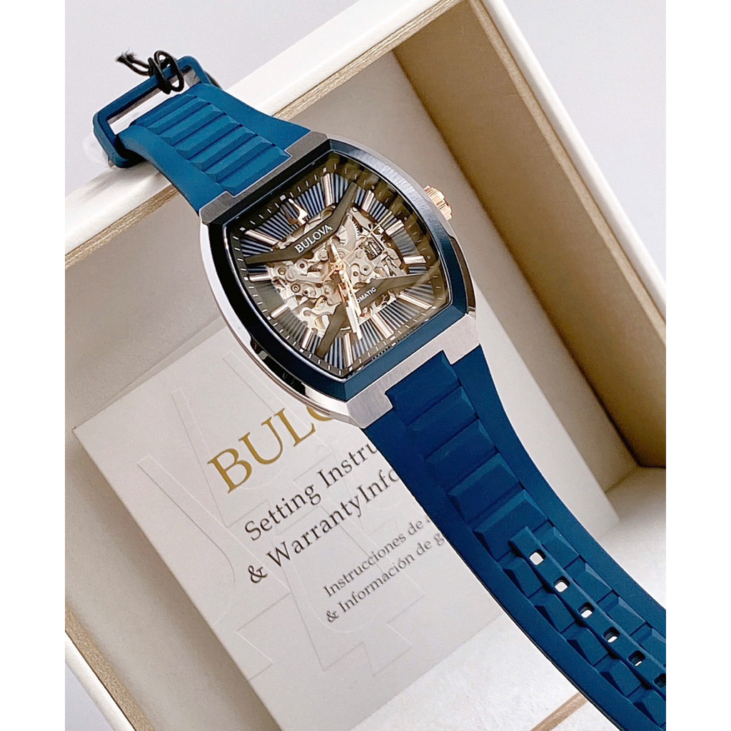 Đồng Hồ Nam Chính Hãng Bulova Maquina Automatic 98A318